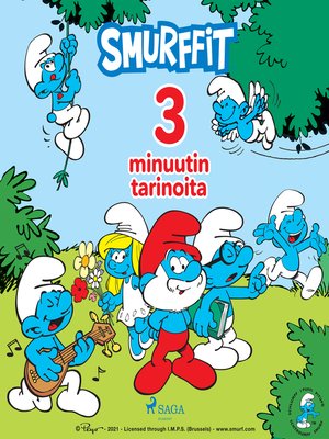cover image of Smurffit--3 minuutin tarinoita